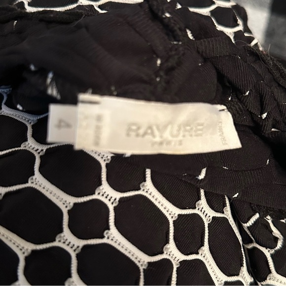 Rayure Paris black and white patterned blouse - Picture 5 of 5